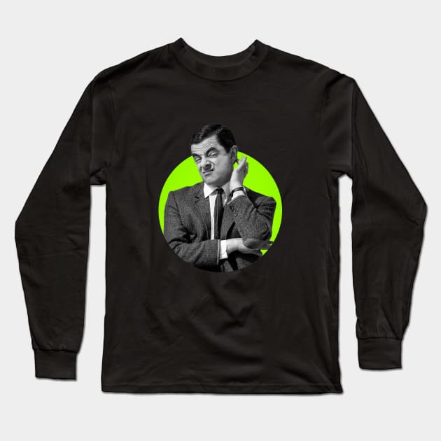 Mr Bean Long Sleeve T-Shirt by Printnation